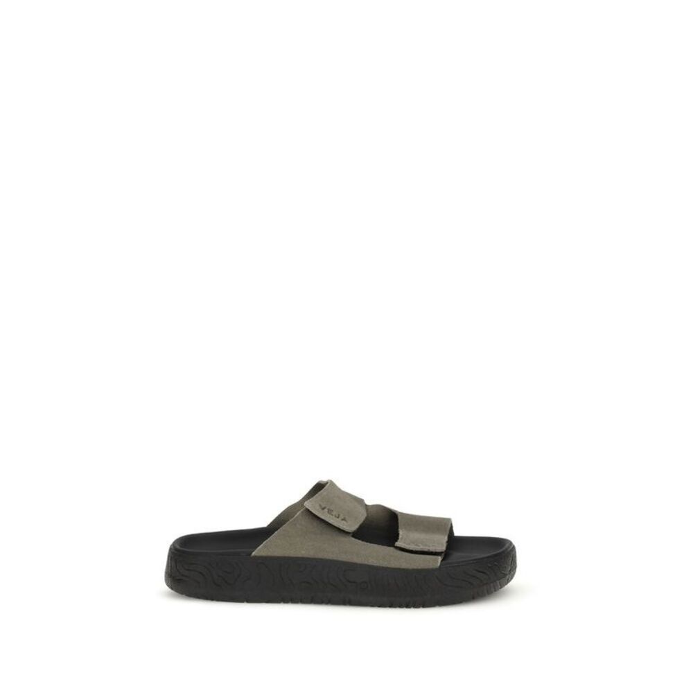 Veja Bicolor Calf Leather Bos Taurus Flat Women's Sandals